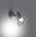 LAMPAMI - lampa ścienna biała, kinkiet przedpokój, kinkiet nowoczesny biały
