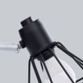LAMPAMI - lampa ścienna czarna, kinkiet przedpokój, kinkiet nowoczesny czarny, czarny kinkiet