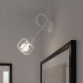 LAMPAMI - żyrandol do salonu, oświetlenie w kuchni sufitowe, żyrandol biały, biała lampa sufitowa