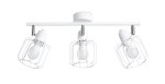 Biała lampa sufitowa industrialna 3xE14 BELUCI 3
