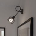 LAMPAMI - czarna lampa ścienna, lampa czarna, czarny kinkiet nowoczesny