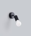LAMPAMI - czarna lampa ścienna, lampa czarna, czarny kinkiet nowoczesny