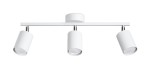 Lampa sufitowa metalowa biała regulowana 3xGU10 plafon LEMMI 3 spot 