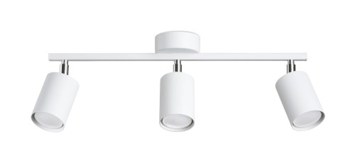 LAMPAMI - biała lampa sufitowa, lampa tuby sufitowe białe, biała lampa nowoczesna listwa