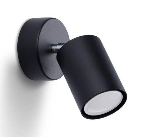 LAMPAMI - czarna lampa ścienna, lampa czarna, czarny kinkiet nowoczesny