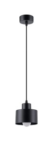 Lampa industrialna czarna wisząca 120 cm 1xE27 SAVAR 1