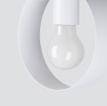 LAMPAMI - biała lampa wisząca, biały żyrandol nowoczesny, żyrandol biały