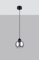 LAMPAMI - żyrandol do salonu, lampa sufitowa srebrna, żyrandol nowoczesny, lampa do kuchni