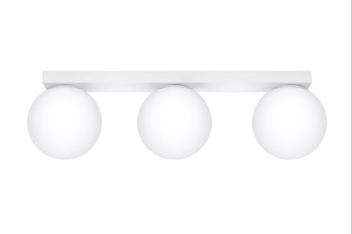 LAMPAMI - lampa sufitowa kule białe, lampa sufitowa do kuchni, lampa sufitowa kule szklane