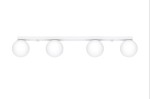 Lampa sufitowa listwa klosze białe kule 4xG9 plafon YOLI 4