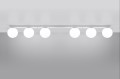 LAMPAMI - lampa sufitowa kule białe, lampa sufitowa do kuchni, lampa sufitowa kule szklane