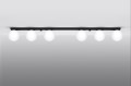 LAMPAMI - lampa sufitowa kule białe, lampa sufitowa do kuchni, lampa sufitowa kule szklane