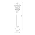 LAMPAMI - latarnia ogrodowa szkic