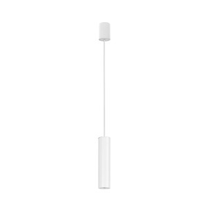 Lampa tuba sufitowa wisząca biała 120 cm EYE M