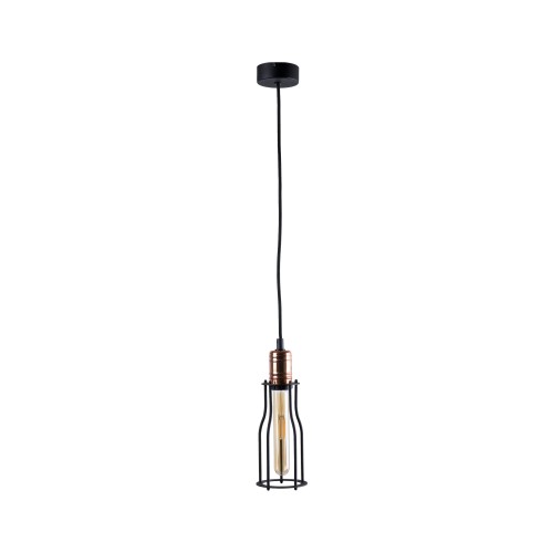 LAMPAMI - żyrandol do salonu nowoczesny, lampa wisząca idustrialna, żyrandol industrialny, lampa do kuchni