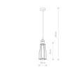 LAMPAMI - lampa do kuchni szkic