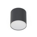 Tuba sufitowa czarna 1xGU10 POINT PLEXI M 