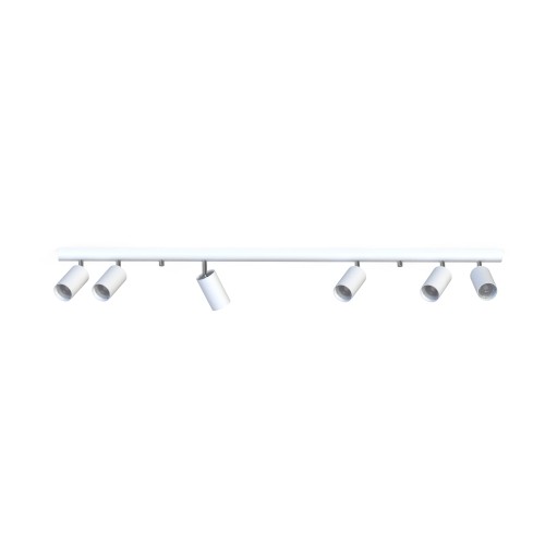 LAMPAMI - lampa regulowana, nowoczesna lampa do salonu, lampa sufitowa listwa biała