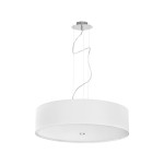 Lampa wisząca nowoczesna biała 63 cm 3xE27 VIVIANE