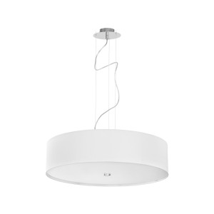 Lampa wisząca nowoczesna biała 63 cm 3xE27 VIVIANE