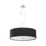 Lampa wisząca nowoczesna czarna 63 cm 3xE27 VIVIANE