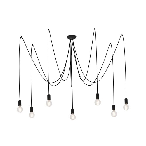 LAMPAMI- żyrandol pająk, lampa pająk w salonie, lampy sufitowe pająk