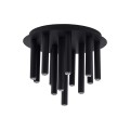 LAMPAMI - nowoczesna lampa sufitowa, lampa do salonu, żyrandol nowoczesny, żyrandol do salonu czarny