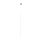 Biała lampa wisząca tuba 205 cm LASER 1000