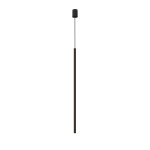 Czarna lampa wisząca tuba 205 cm LASER 1000 