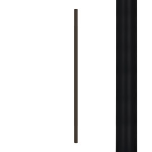 CAMELEON LASER 1000 - klosz czarna tuba sufitowa 