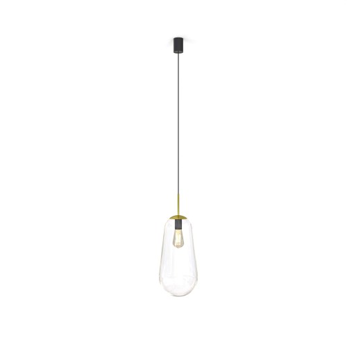 LAMPAMI - lampa sufitowa kula, lampa wisząca kula szklana, elegancka lampa wisząca, żyrandol do salonu