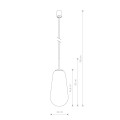LAMPAMI - lampa sufitowa kula szkic