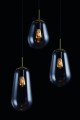LAMPAMI - lampa sufitowa kula, lampa wisząca kula szklana, elegancka lampa wisząca, żyrandol do salonu