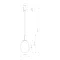 LAMPAMI - lampa sufitowa kula szkic