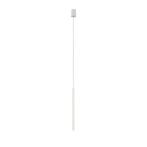 Lampa wisząca tuba biała 130 cm 1xG9 LASER 490