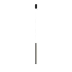 Czarna lampa wisząca tuba 130 cm LASER 490