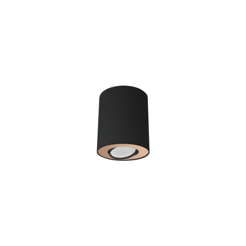 LAMPAMI - tuby sufitowe, tuba sufitowa czarna, czarna tuba sufitowa