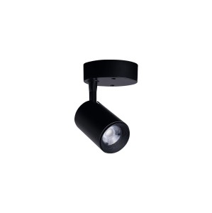 Czarna lampa ledowa pojedyncza punktowa 3000K IRIS LED IRIS LED