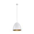 LAMPAMI - lampa do salonu, duża lampa wisząca biała, lampa do sypialni, lampa wisząca nowoczesna