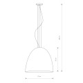 LAMPAMI - lampa wisząca nowoczesna szkic