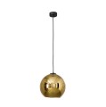 LAMPAMI - lampa do salonu, lampa wisząca kula, żyrandol nowoczesny, złota lampa
