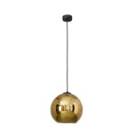 Lampa wisząca szklana kula złota metalizowana 150 cm 1xE27 POLARIS 
