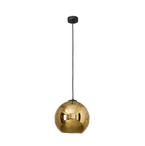LAMPAMI - lampa do salonu, lampa wisząca kula, żyrandol nowoczesny, złota lampa