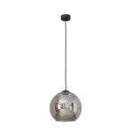 Lampa wisząca szklana kula dymiona 150 cm 1xE27 POLARIS 