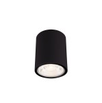 Lampa tuba sufitowa czarna IP54, lampa na elewację 3000K EDESA LED M