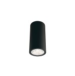 Lampa tuba sufitowa czarna IP54, lampa na elewację 3000K EDESA LED S