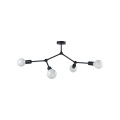 LAMPAMI - lampa sufitowa nowoczesna, czarna lampa do salonu, nowoczesna lampa sufitowa do salonu