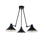  Lampa industrialna regulowana potrójna TECHNO