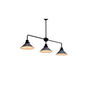Lampa industrialna wisząca potrójna CRAFT
