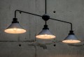 LAMPAMI - lampa sufitowa wisząca, lampa industrialna, żyrandol loftowy
